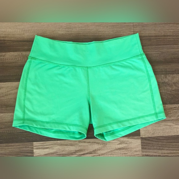 Neon Green Patagonia Nylon/Spandex Shorts - Picture 5 of 12